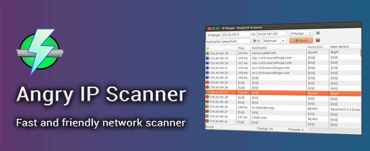 Angry IP Scanner