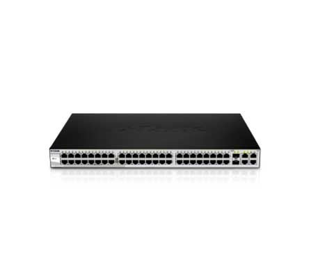 Switch 48 porte PoE  Layer-3 Managed D-Link