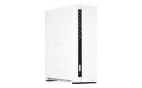 QNAP TS-133 server NAS e di archiviazione Server di archiviazione Tower Collegamento ethernet LAN Bianco