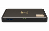 QNAP TBS-464 NAS Desktop Collegamento ethernet LAN Nero