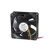 Nilox LKV1225 ventola per PC Universale Ventilatore Nero